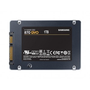 SSD SAMSUNG 870 QVO 1TB, 2.5 inch, S-ATA 3, V-Nand 4bit MLC, R/W: 560/530 MB/s, „MZ-77Q1T0BW”